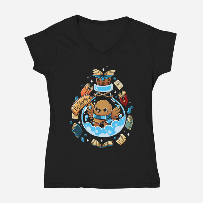 Clever Potion-Womens-V-Neck-Tee-Vallina84