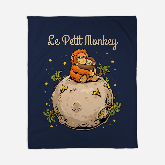 Le Petit Monkey-None-Fleece-Blanket-GoshWow