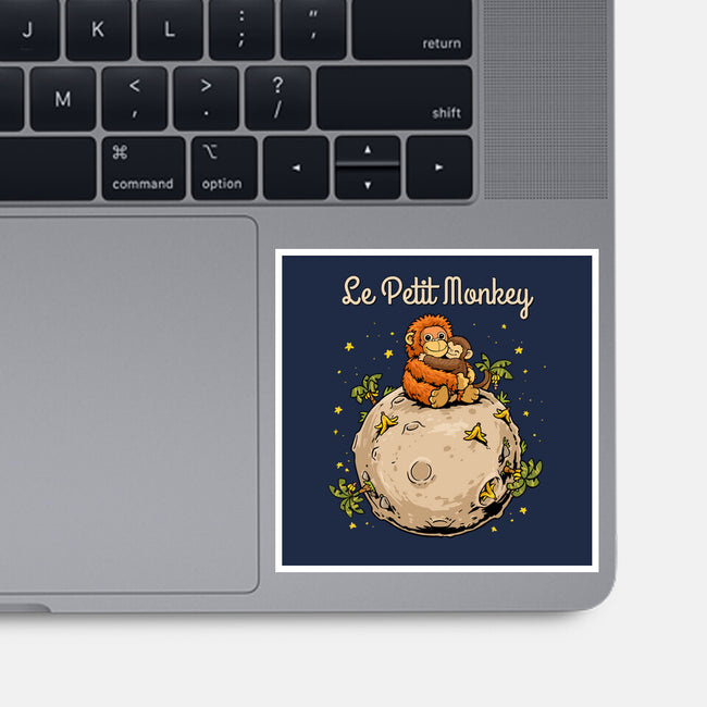 Le Petit Monkey-None-Glossy-Sticker-GoshWow