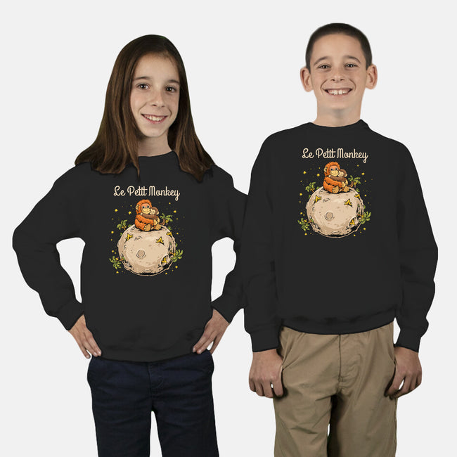 Le Petit Monkey-Youth-Crew Neck-Sweatshirt-GoshWow