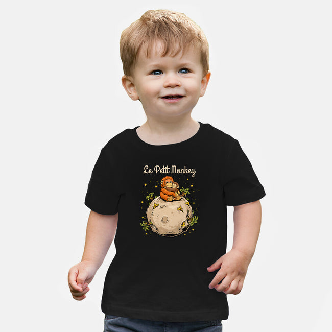Le Petit Monkey-Baby-Basic-Tee-GoshWow
