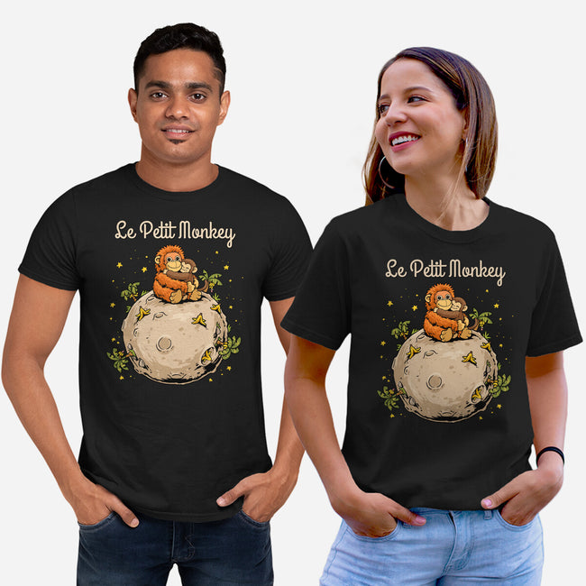Le Petit Monkey-Unisex-Basic-Tee-GoshWow