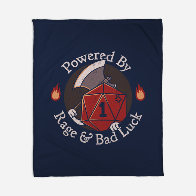 Rage And Bad Luck-None-Fleece-Blanket-rarpoint