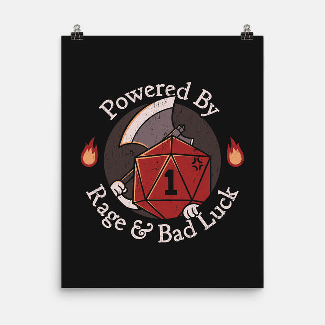 Rage And Bad Luck-None-Matte-Poster-rarpoint