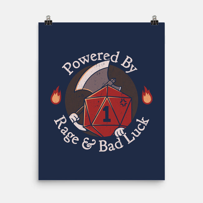 Rage And Bad Luck-None-Matte-Poster-rarpoint