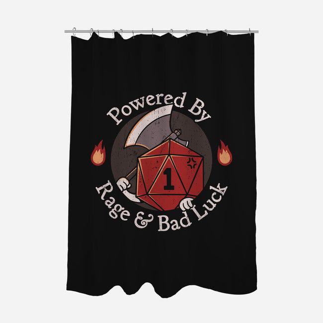 Rage And Bad Luck-None-Polyester-Shower Curtain-rarpoint