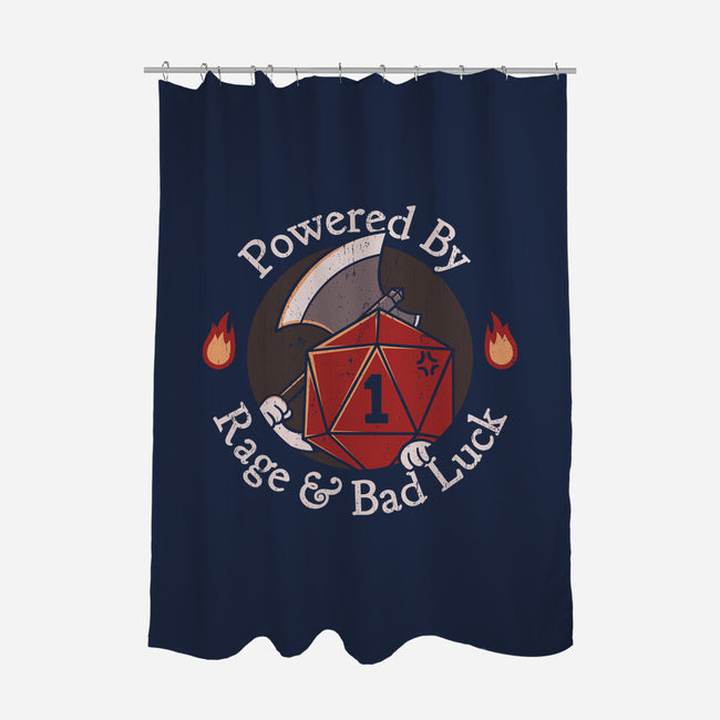 Rage And Bad Luck-None-Polyester-Shower Curtain-rarpoint