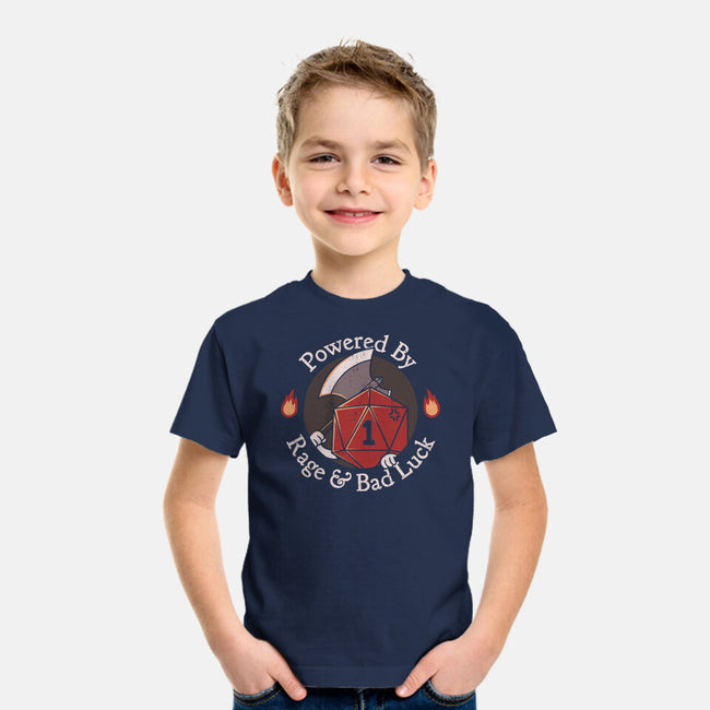 Rage And Bad Luck-Youth-Basic-Tee-rarpoint