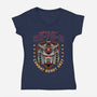 Combat Ready Unit-Womens-V-Neck-Tee-glitchygorilla
