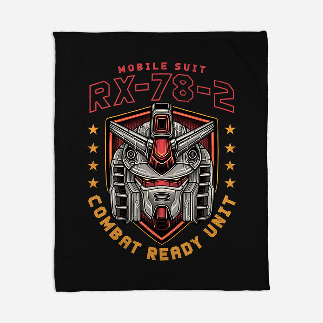 Combat Ready Unit-None-Fleece-Blanket-glitchygorilla