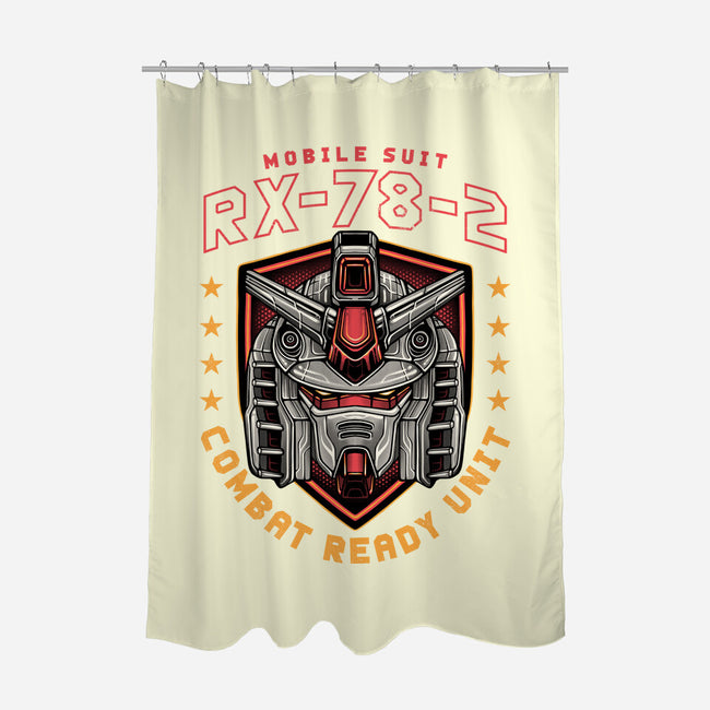 Combat Ready Unit-None-Polyester-Shower Curtain-glitchygorilla