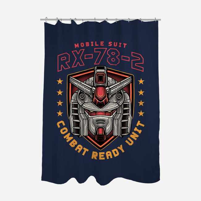 Combat Ready Unit-None-Polyester-Shower Curtain-glitchygorilla