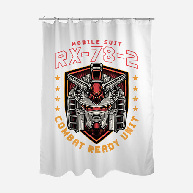 Combat Ready Unit-None-Polyester-Shower Curtain-glitchygorilla