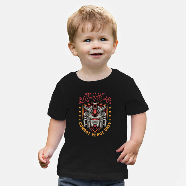 Combat Ready Unit-Baby-Basic-Tee-glitchygorilla