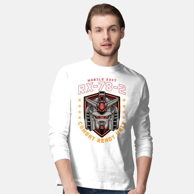 Combat Ready Unit-Mens-Long Sleeved-Tee-glitchygorilla