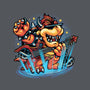 Rock The Mushroom Kingdom-None-Stretched-Canvas-glitchygorilla