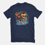 Rock The Mushroom Kingdom-Mens-Heavyweight-Tee-glitchygorilla