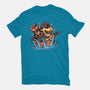 Rock The Mushroom Kingdom-Womens-Fitted-Tee-glitchygorilla