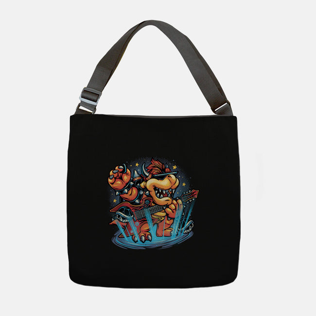 Rock The Mushroom Kingdom-None-Adjustable Tote-Bag-glitchygorilla