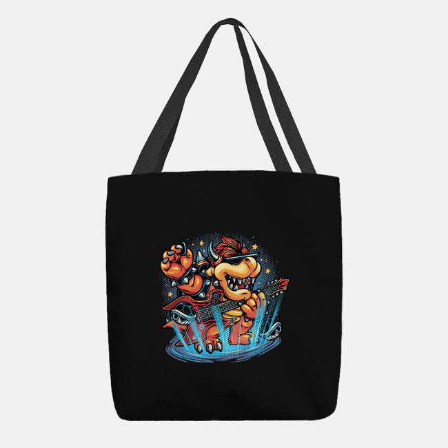 Rock The Mushroom Kingdom-None-Basic Tote-Bag-glitchygorilla