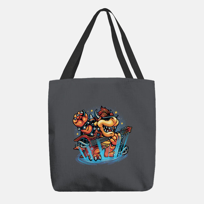 Rock The Mushroom Kingdom-None-Basic Tote-Bag-glitchygorilla