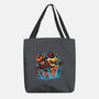 Rock The Mushroom Kingdom-None-Basic Tote-Bag-glitchygorilla