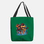 Rock The Mushroom Kingdom-None-Basic Tote-Bag-glitchygorilla