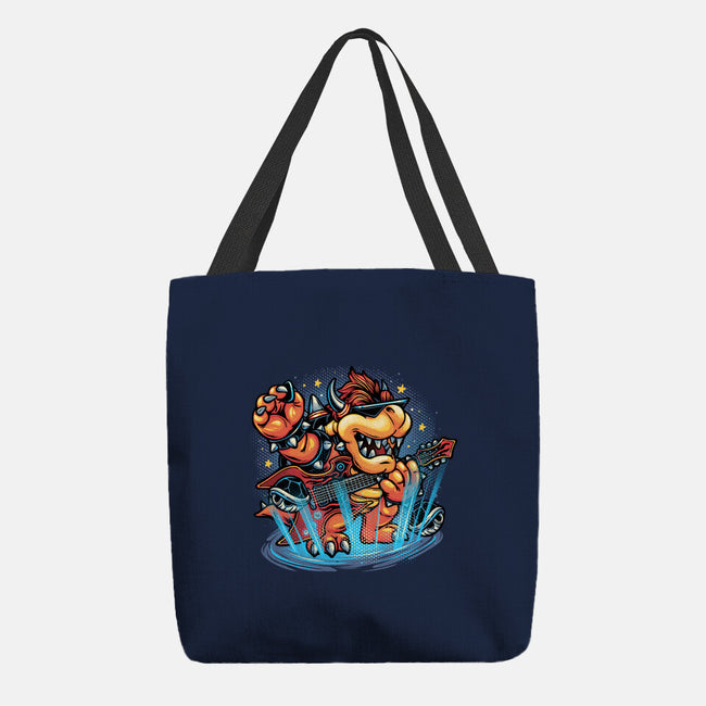 Rock The Mushroom Kingdom-None-Basic Tote-Bag-glitchygorilla