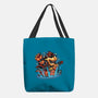 Rock The Mushroom Kingdom-None-Basic Tote-Bag-glitchygorilla