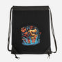 Rock The Mushroom Kingdom-None-Drawstring-Bag-glitchygorilla