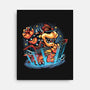 Rock The Mushroom Kingdom-None-Stretched-Canvas-glitchygorilla