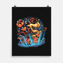 Rock The Mushroom Kingdom-None-Matte-Poster-glitchygorilla