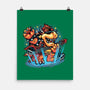 Rock The Mushroom Kingdom-None-Matte-Poster-glitchygorilla