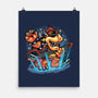 Rock The Mushroom Kingdom-None-Matte-Poster-glitchygorilla