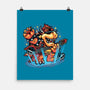 Rock The Mushroom Kingdom-None-Matte-Poster-glitchygorilla