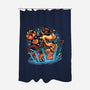 Rock The Mushroom Kingdom-None-Polyester-Shower Curtain-glitchygorilla