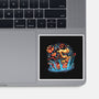 Rock The Mushroom Kingdom-None-Glossy-Sticker-glitchygorilla