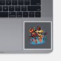Rock The Mushroom Kingdom-None-Glossy-Sticker-glitchygorilla