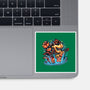 Rock The Mushroom Kingdom-None-Glossy-Sticker-glitchygorilla
