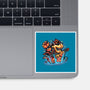 Rock The Mushroom Kingdom-None-Glossy-Sticker-glitchygorilla