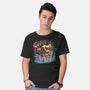 Rock The Mushroom Kingdom-Mens-Basic-Tee-glitchygorilla