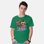 Rock The Mushroom Kingdom-Mens-Basic-Tee-glitchygorilla