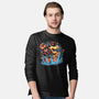 Rock The Mushroom Kingdom-Mens-Long Sleeved-Tee-glitchygorilla