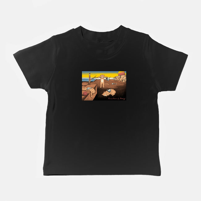 Purrsistence Of Memory-Baby-Basic-Tee-vp021