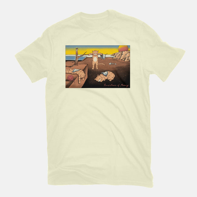Purrsistence Of Memory-Mens-Premium-Tee-vp021