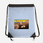 Purrsistence Of Memory-None-Drawstring-Bag-vp021