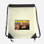Purrsistence Of Memory-None-Drawstring-Bag-vp021
