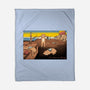 Purrsistence Of Memory-None-Fleece-Blanket-vp021