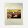 Purrsistence Of Memory-None-Fleece-Blanket-vp021
