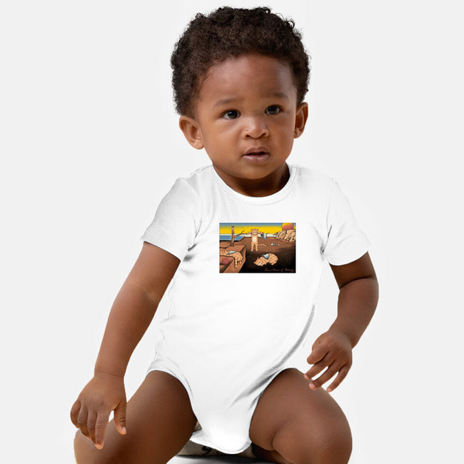 Purrsistence Of Memory-Baby-Basic-Onesie-vp021